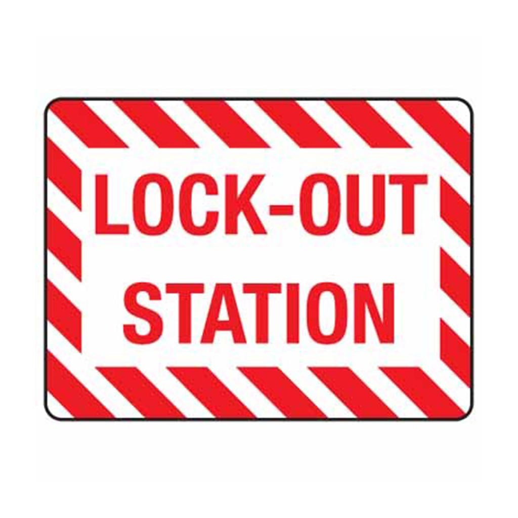 Sign Code 164 - Lock-Out Station - PS-LOTO-SAFETY-SIGN